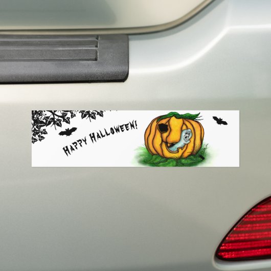 Der Geist von Halloween , Bat , Geist und Spider Autoaufkleber (Auf Auto)