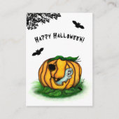 Der Geist von Halloween , Bat , Geist und Spider Begleitkarte (Vorderseite)