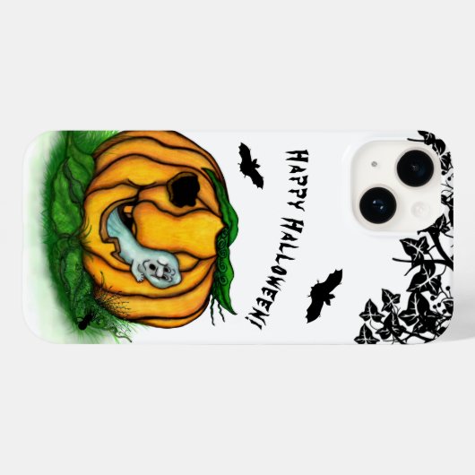 Der Geist von Halloween , Bat , Geist und Spider Case-Mate iPhone Hülle (Rückseite (Horizontal))