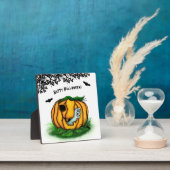 Der Geist von Halloween , Bat , Geist und Spider Fotoplatte (InSitu)