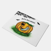 Der Geist von Halloween , Bat , Geist und Spider Fußmatte (Schrägansicht)