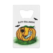 Der Geist von Halloween , Bat , Geist und Spider Geldbeutel Flaschenöffner (Vorderseite)