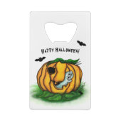 Der Geist von Halloween , Bat , Geist und Spider Geldbeutel Flaschenöffner (Rückseite)