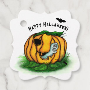 Der Geist von Halloween , Bat , Geist und Spider Geschenkanhänger