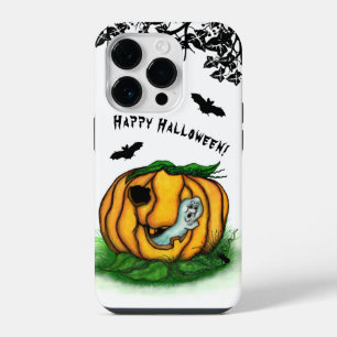 Der Geist von Halloween , Bat , Geist und Spider iPhone 14 Pro Hülle