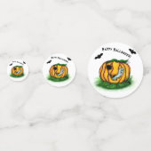 Der Geist von Halloween , Bat , Geist und Spider Konfetti (Vorderseiten)