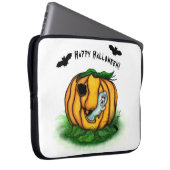 Der Geist von Halloween , Bat , Geist und Spider Laptopschutzhülle (Vorne Rechts)