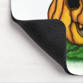 Der Geist von Halloween , Bat , Geist und Spider Mousepad (Ecke)