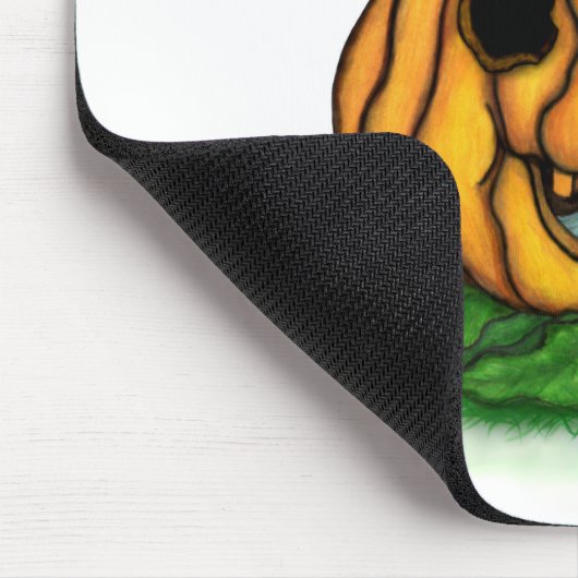 Der Geist von Halloween , Bat , Geist und Spider Mousepad (Ecke)