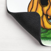 Der Geist von Halloween , Bat , Geist und Spider Mousepad (Ecke)