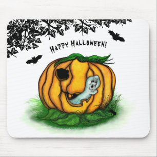 Der Geist von Halloween , Bat , Geist und Spider Mousepad