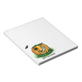 Der Geist von Halloween , Bat , Geist und Spider Notizblock (angewinkelt)