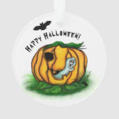 Der Geist von Halloween , Bat , Geist und Spider Ornament (Rückseite)