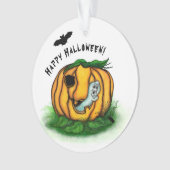 Der Geist von Halloween , Bat , Geist und Spider Ornament (Vorderseite)