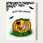 Der Geist von Halloween , Bat , Geist und Spider Planer (Rückseite)