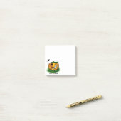 Der Geist von Halloween , Bat , Geist und Spider Post-it Klebezettel (Auf Schreibtisch)