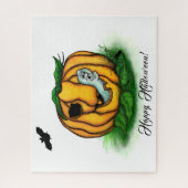 Der Geist von Halloween , Bat , Geist und Spider Puzzle (Vertikal)