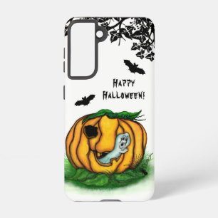 Der Geist von Halloween , Bat , Geist und Spider Samsung Galaxy Hülle