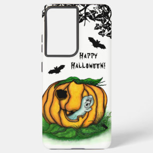 Der Geist von Halloween , Bat , Geist und Spider Samsung Galaxy Hülle