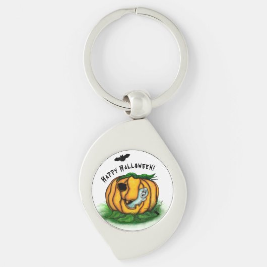 Der Geist von Halloween , Bat , Geist und Spider Schlüsselanhänger (Vorderseite)