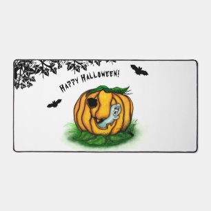 Der Geist von Halloween , Bat , Geist und Spider Schreibtischunterlage