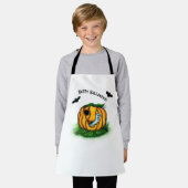 Der Geist von Halloween , Bat , Geist und Spider Schürze (Getragen)