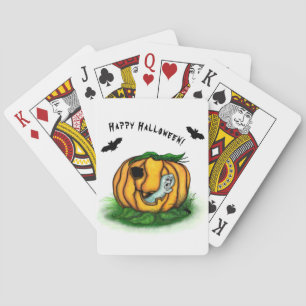 Der Geist von Halloween , Bat , Geist und Spider Spielkarten