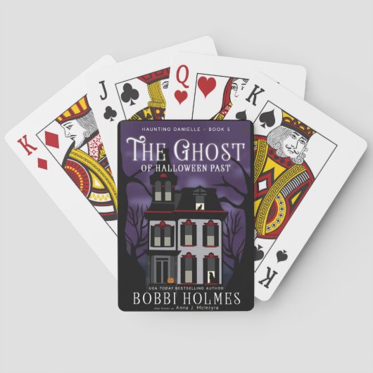 Der Geist von Halloween, der Karten gespielt hat Spielkarten (Rückseite)