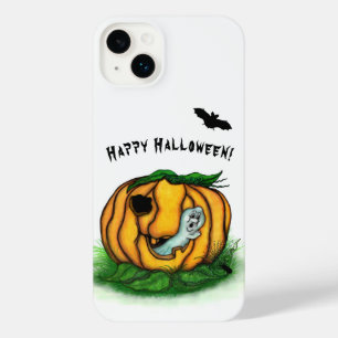 Der Geist von Halloween, Fledermaus, Geist und Spi iPhone 14 Plus Hülle