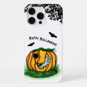 Der Geist von Halloween, Fledermaus, Geist und Spi iPhone 16 Pro Max Hülle