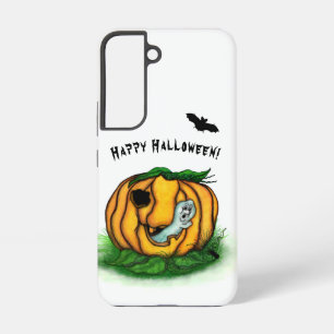 Der Geist von Halloween, Fledermaus, Geist und Spi Samsung Galaxy Hülle