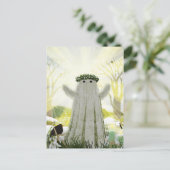 Der Geist von Imbolc Postkarte (Stehend Vorderseite)