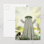 Der Geist von Imbolc Postkarte (Vorne/Hinten)