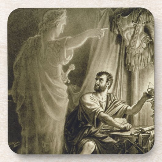 Der Geist von Julius Cäsar, im Spiel durch William Untersetzer (Vorderseite)
