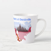 Der Geist von Kambodscha Karte mit Mönch Milchtasse (Rechts)