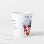 Der Geist von Kambodscha Karte mit Mönch Milchtasse (Vorderseite)