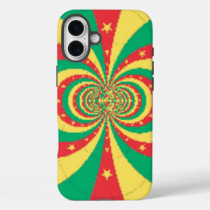 Der Geist von Kamerun Flagge der unbezähmbaren L iPhone 16 Plus Hülle