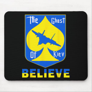 Der Geist von Kiew Glaubt - Ich stehe mit der Ukra Mousepad