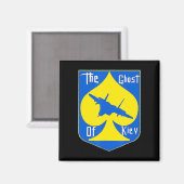 Der Geist von Kiew I steht mit der ukrainischen Magnet (Vorderseite/Rückseite)