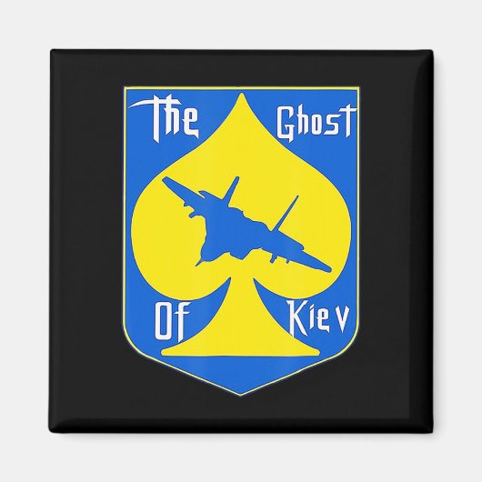 Der Geist von Kiew I steht mit der ukrainischen Magnet (Vorne)