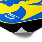 Der Geist von Kiew Kiew Ukraine Kampfpilot Poster (Ecke)