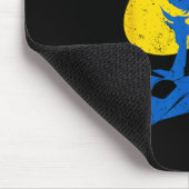 Der Geist von KiewKiew Ukraine Ace-Kampfjetpilot Mousepad (Ecke)