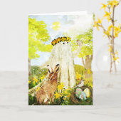 Der Geist von Ostara Karte (Gelbe Blume)