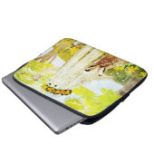 Der Geist von Ostara Laptopschutzhülle (Vorne Knopf)