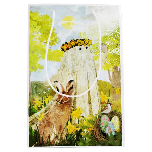 Der Geist von Ostara Mittlere Geschenktüte (Vorderseite)