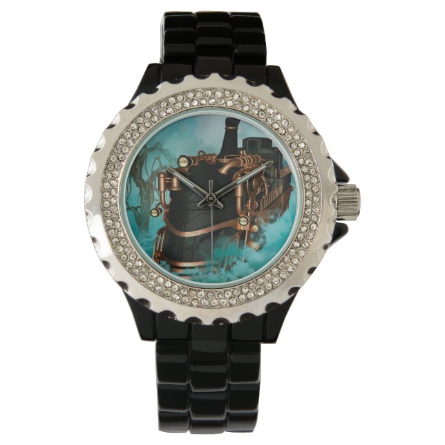 Der Geist von Steampunk Armbanduhr (Vorderseite)