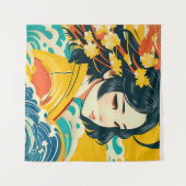 Der Geist von Vietnam Wandteppich (Vorderseite (Horizontal))