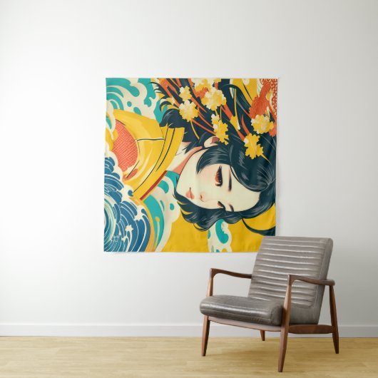 Der Geist von Vietnam Wandteppich (Beispiel (Horizontal))