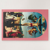 Der gekreuzigte Christus mit der Jungfrau Mary Puzzle (Horizontal)