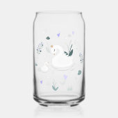 Der gekrönte Schwan Dosenglas (Rückseite)